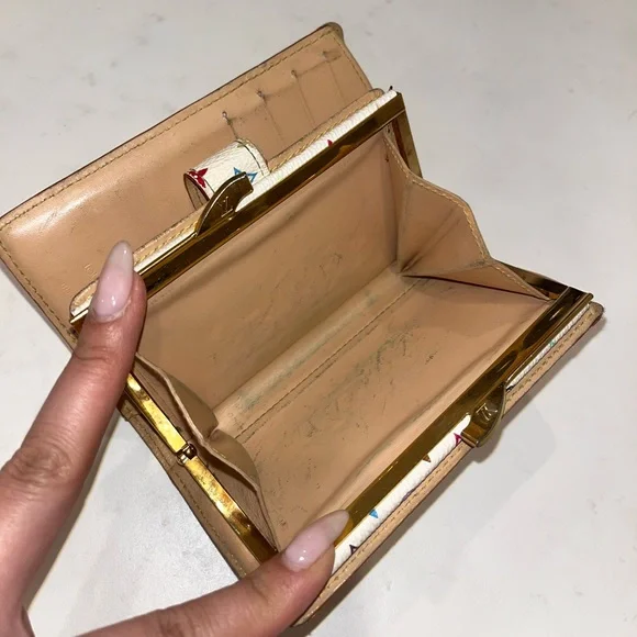 SOLD - Louis Vuitton Murakami Monogram Multicolor Porte-Monnair Viennois Wallet - Picture 12 of 13